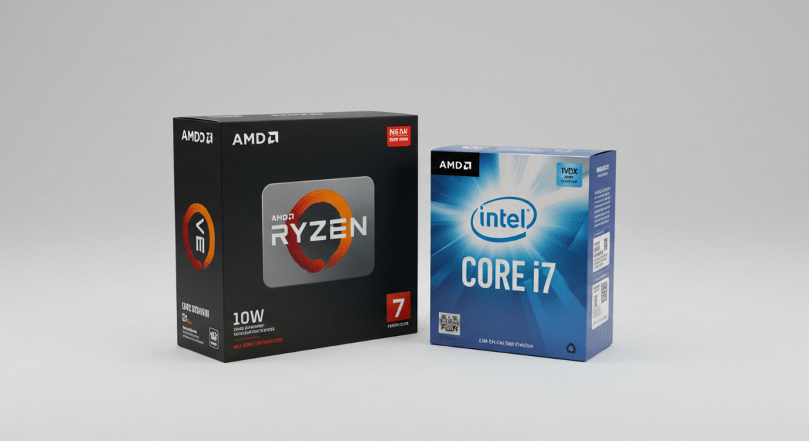Perbandingan AMD Ryzen 7 vs Intel Core i7 Siapa Juara di Dunia Pemproses